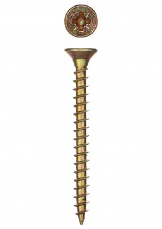 Саморез желтый цинк 3,5х25 по дереву 15кг