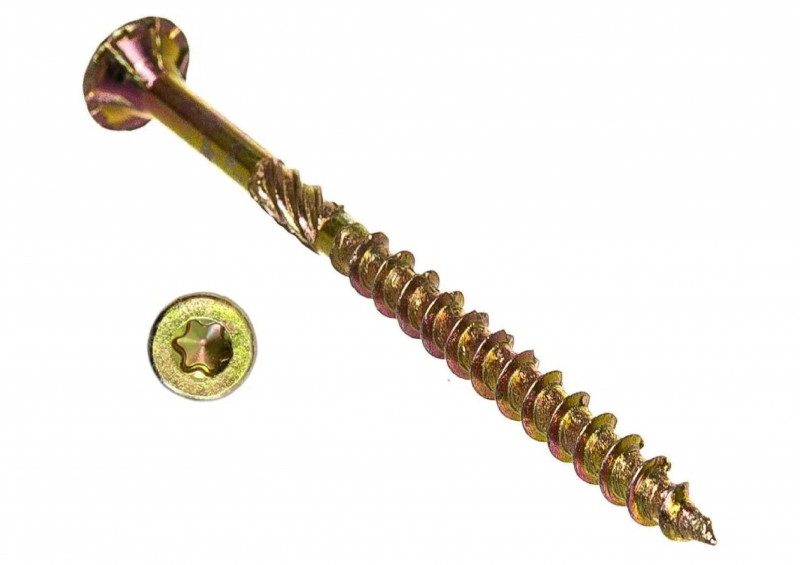 Саморез желтый цинк 3,5х25 по дереву 15кг