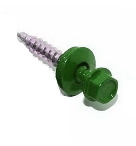Саморез кровельный RAL6002 4,8х29 лиственно-зелёный