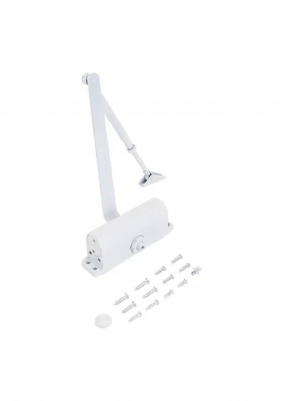 Доводчик дверной DC-100-I до 120кг NOTEDO белый