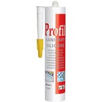 Герметик санитарный силиконовый белый 270мл PROFIL