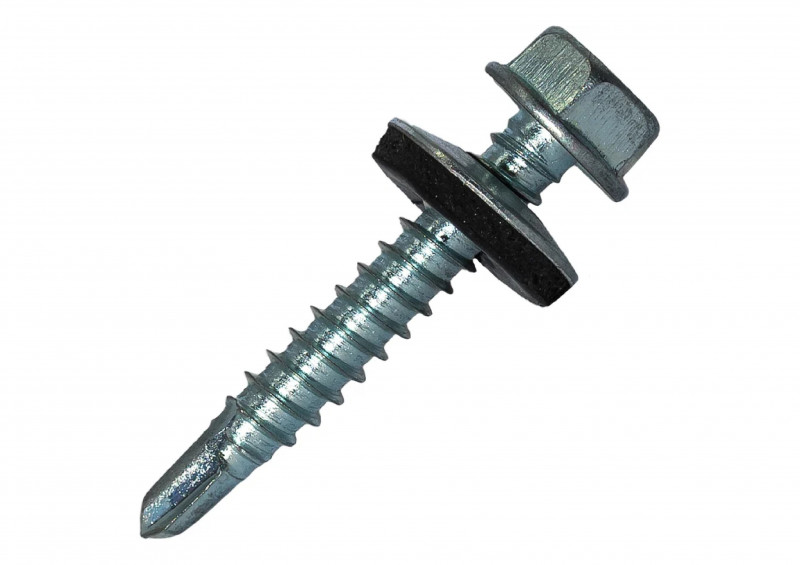 Саморез кровельный HWX7-W-P9 уп/50шт 6,3х25мм ТМ HARDWEX