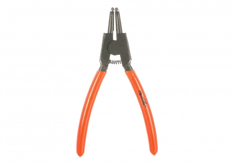 Съемник для внешних стопорных колец изогнутые губки разжим 150мм SPARTA
