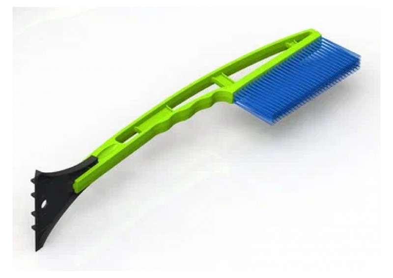 Щетка со скребком 420мм OKTAN