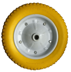 Колесо D20 полиуретан 350мм PU3.25/3.00x80D20