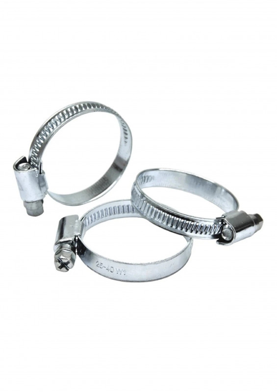 Хомут червячный 240-260мм цинк