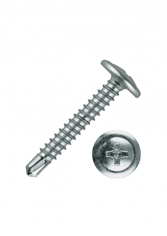 Саморезы с пресс-шайбой сверло 4,2х25 уп/300шт