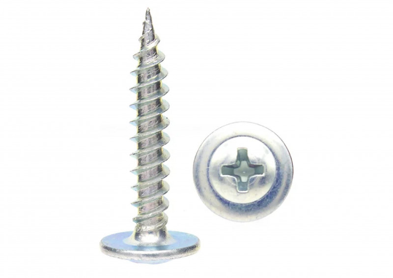 Саморезы с пресс-шайбой острые 4,2х25 уп/500шт