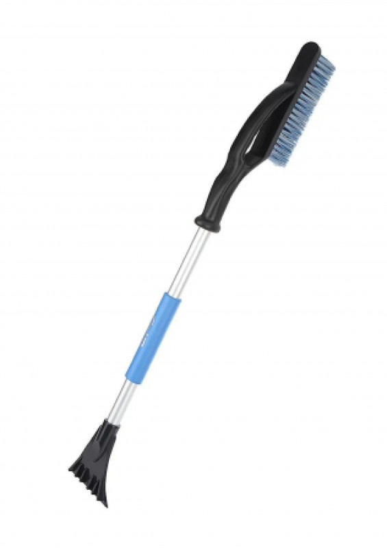 Щетка-сметка для авто СА 88XL со скребком с прорезиненной ручкой