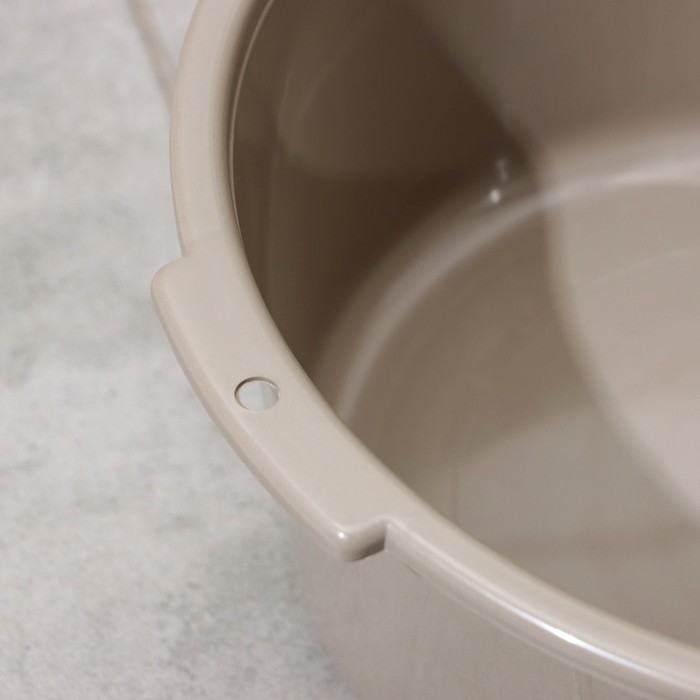 Таз круглый хозяйственный, 8л, цвет микс