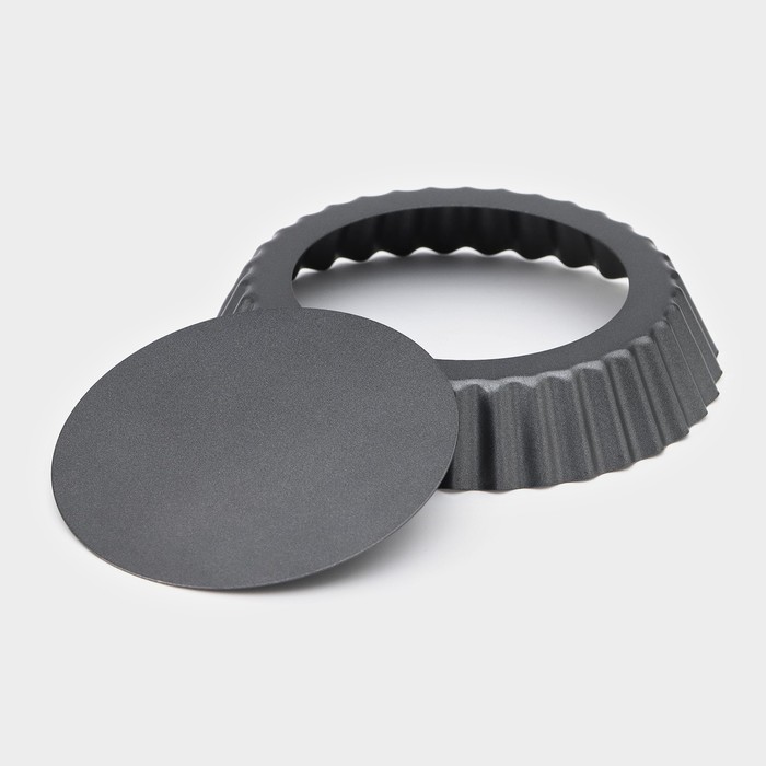 Форма для выпечки d13см,сьемное дно, антипр.покрытие